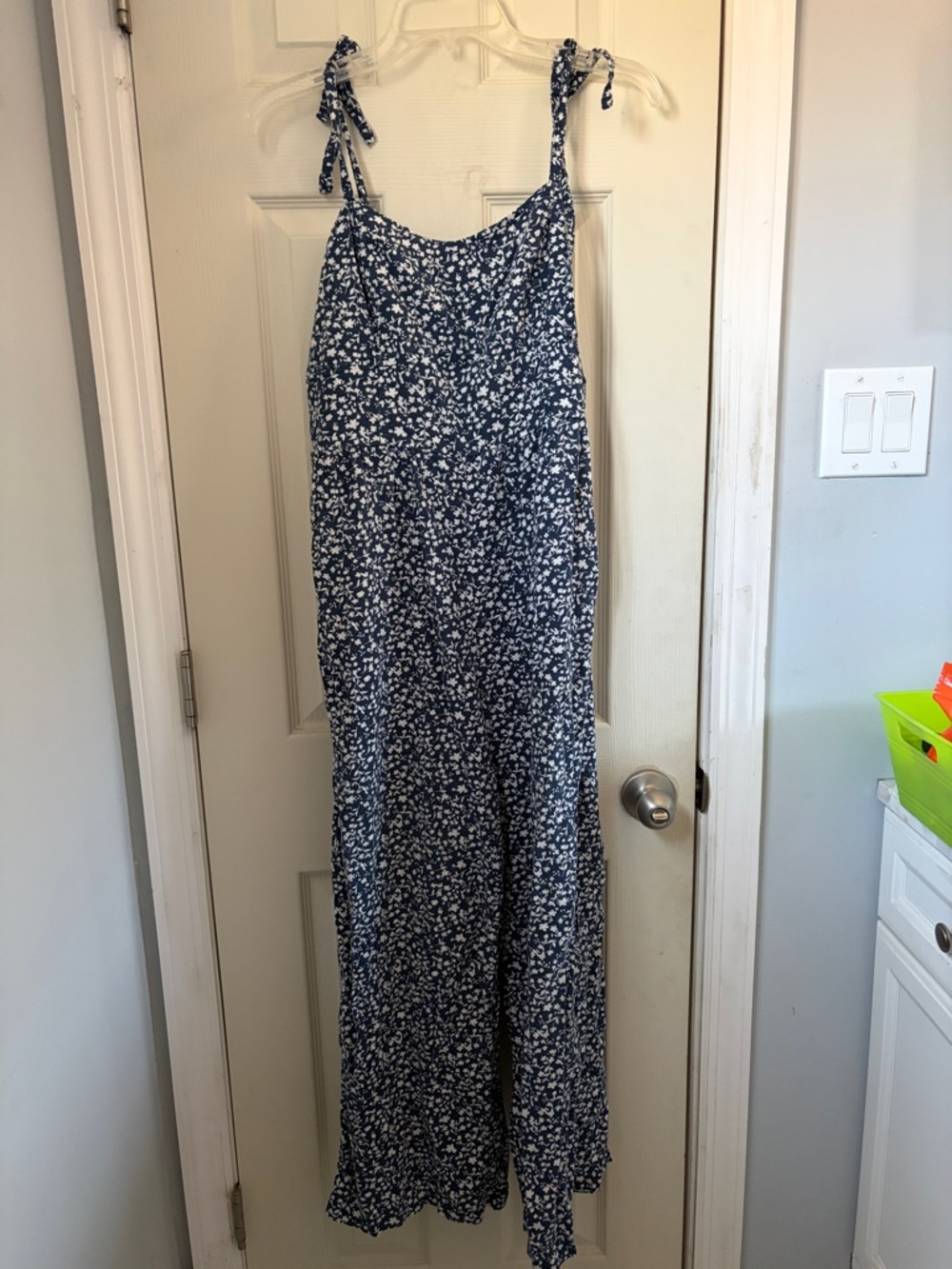 Old Navy floral jumpsuit